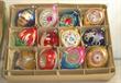 Polish Christmas Ornaments Hand Painted Vintage